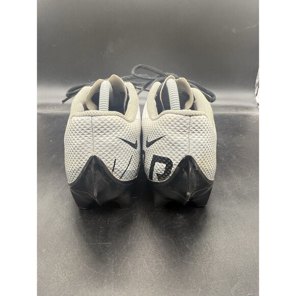 Nike Vapor Edge Speed 360 White Black Grey Football Cleats DQ5110-100 Mens 9 EUC - Picture 4 of 7